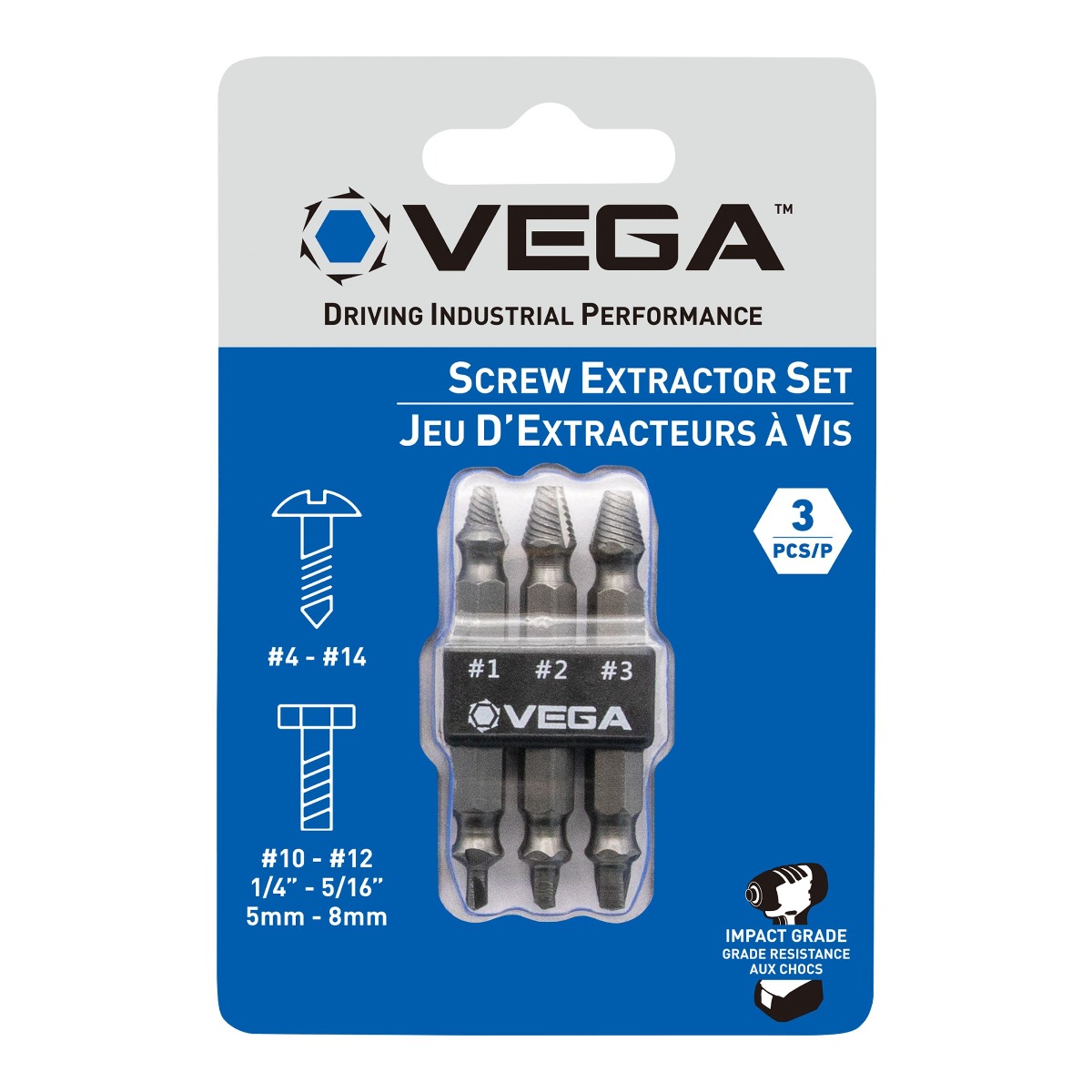 Screw Extractor Set Alpha Screw Extractor Set